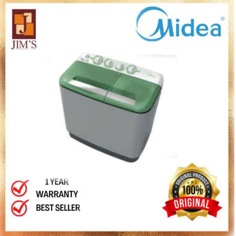 MIDEA MTD92P501Q WASHING MACHINE TWIN TUB 8KG