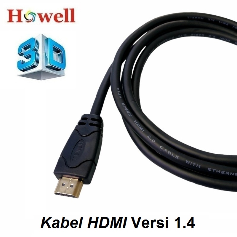 Howell Kabel HDMI Versi 1.4 PVC 2M