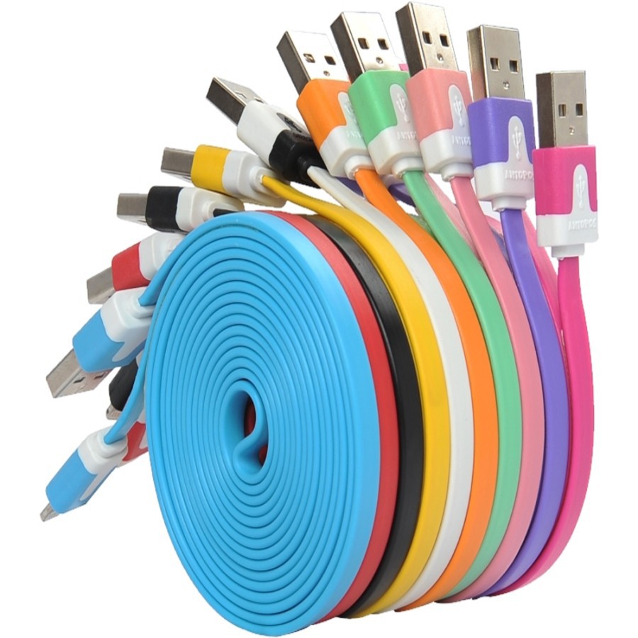 Kabel Data Micro USB Yumoto Rainbow - 1 Meter