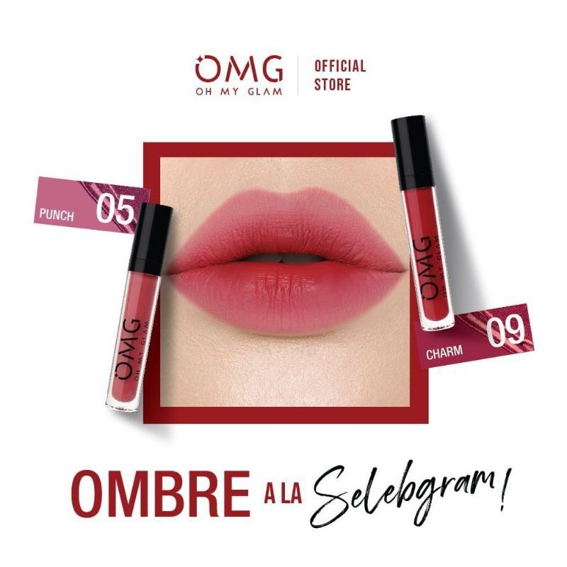 OMG oh my glam matte kiss lip cream