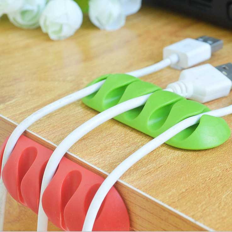 Klip Kabel Organizer Cable Clip Pengikat Kabel Murah Clip Cable Perapi Cabel Multifungsi Tanpa Paku