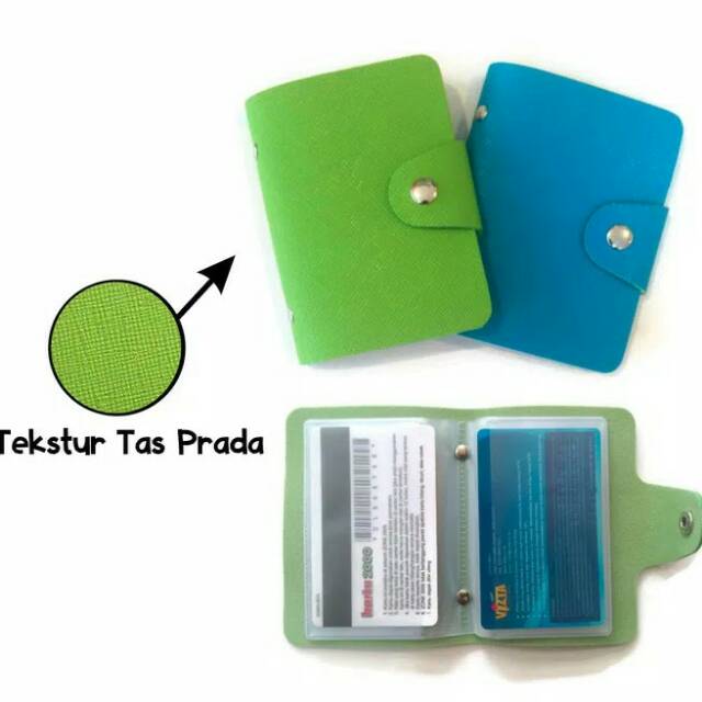 DOMPET KARTU CARD HOLDER ORGANIZER KULIT TEBAL