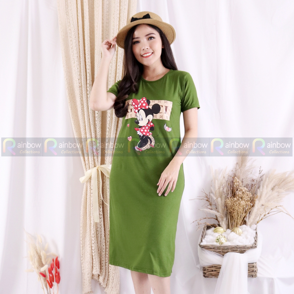 DRESS / LONG DRESS MAVY MAXI POLOS SPANDEX SOFT SABLON MN