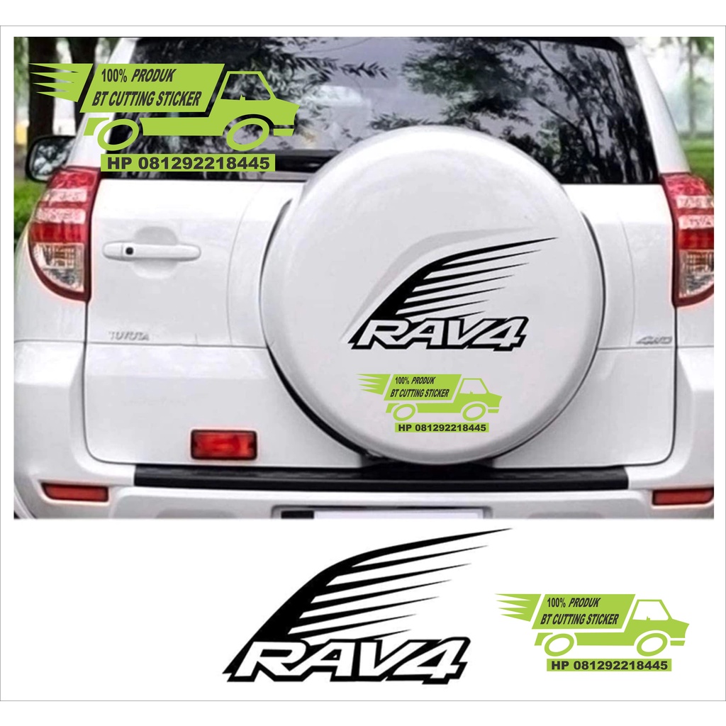 RAV4 sticker toyota rav4 mobil rav4 sticker rava sricker mobil rav4 sticker cover ban mobil rav4