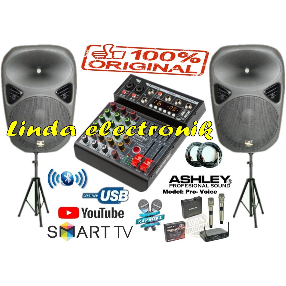 paket sound system 15 inch beyer by jb15a hardwell reverb 4 original