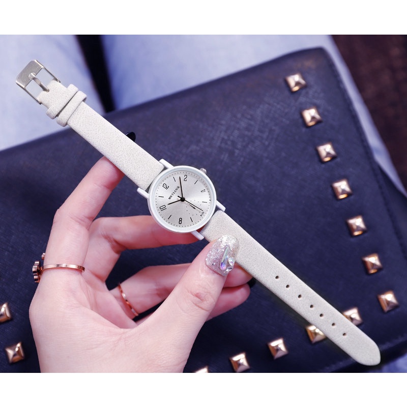 Watchyou Jam Tangan Wanita  A0097 Student Korean Version Of Simple Chic Retro Trend Casual All-match Watches