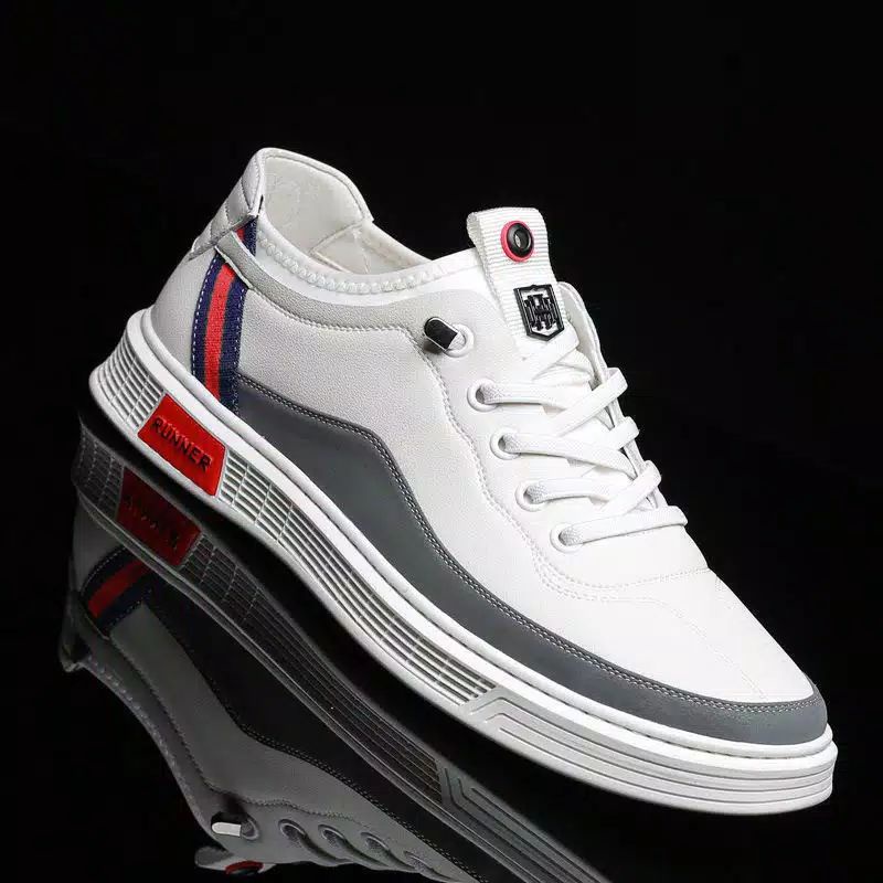 Sepatu Sneakers Sneaker Pria Import Premium Kasual Santai Seoatu Spatu Snekers Sneker Pria Cowok Cas