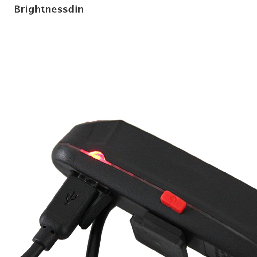 Lampu Belakang Sepeda 5 led Usb Rechargeable