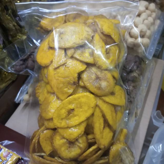 

Kripik Pisang Manis Gurih 250 gram