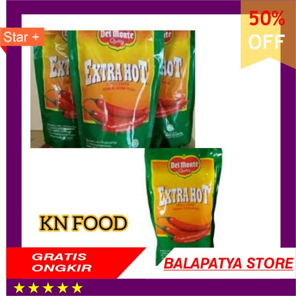 

Delmonte Extra Hot - 1 Kg - Saos extra hot Delmonte - Saus Extra Hot Delmonte - Delmonte Extra Hot