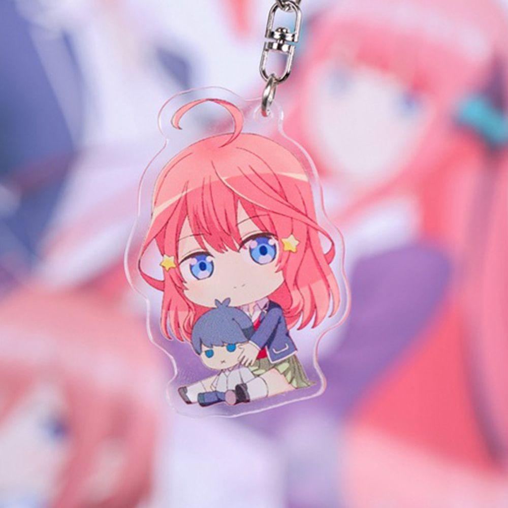 R-flower Keychain Mainan Koleksi Miku Ichika Nino The Quintessential