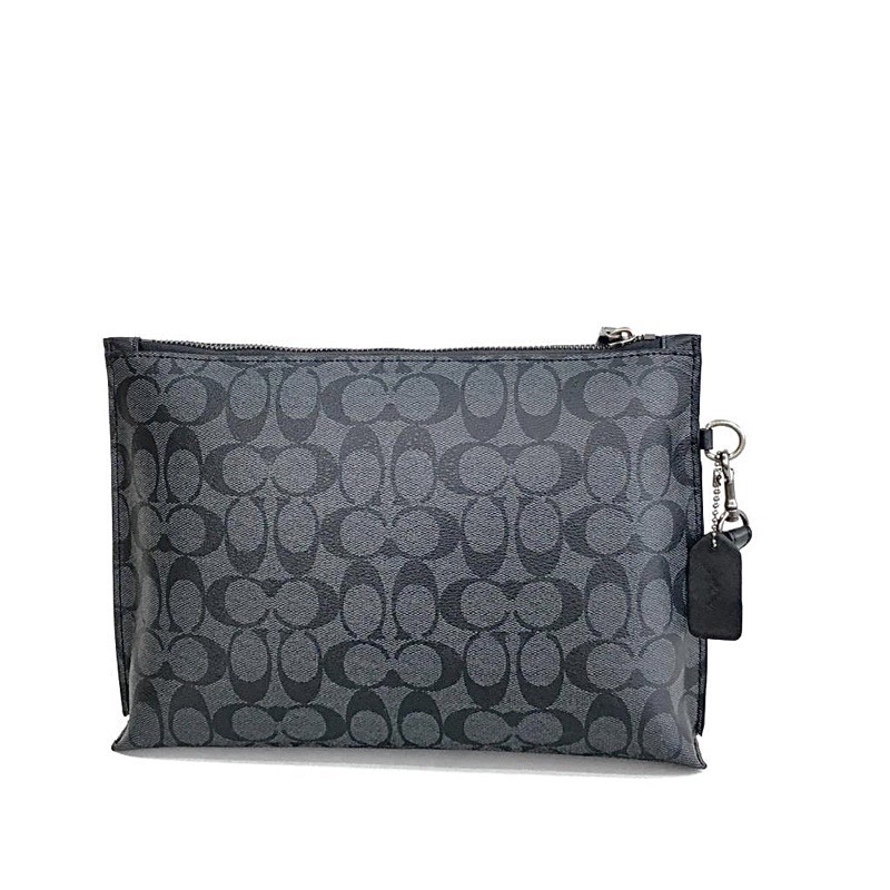 Clutch COACH Carryall Pouch in Signature