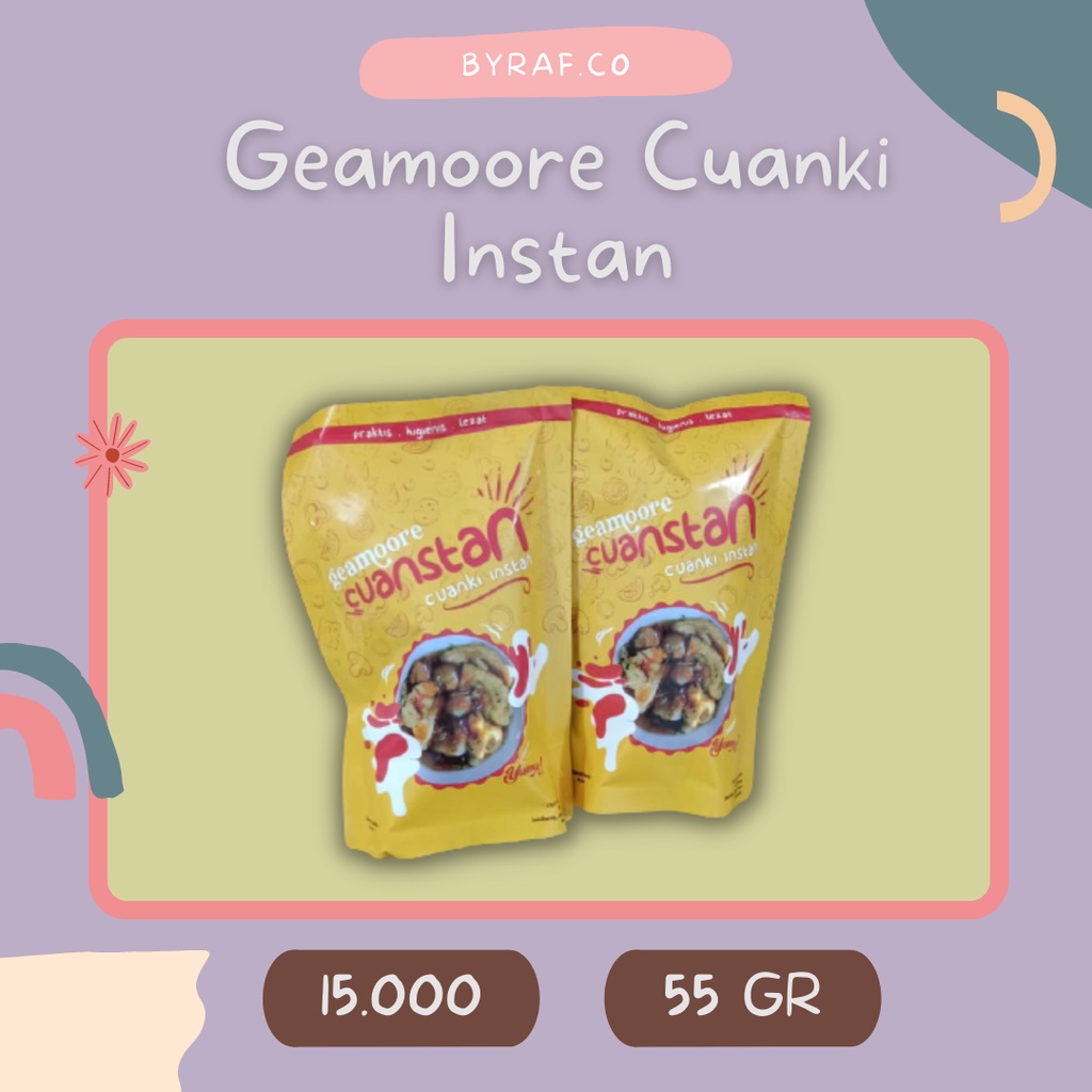 

READY CUANKI INSTANT GEAMOORE