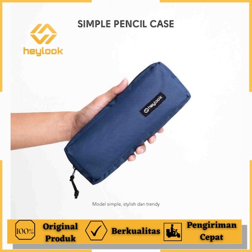 

Kotak Tempat Pensil Pencil Bolpoin Pulpen Polpen Alat Tulis Kantor ATK Sekolah Kuliah Aesthetic Black Lucu Simpel Murah