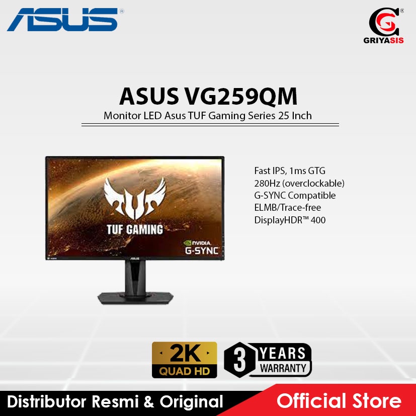 Monitor LED Asus TUF Gaming Series 25 Inch VG259QM