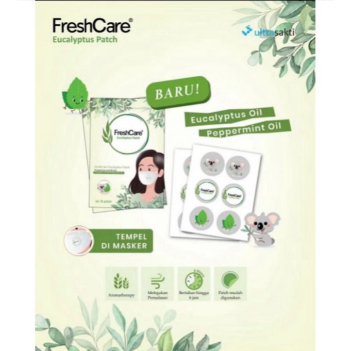 Freshcare Patch Fresh Care Patch Freshcare Stiker Masker