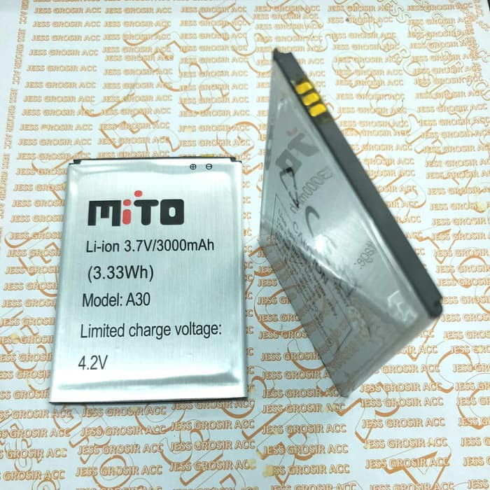 Baterai Battery Double Power MITO BA-00082 BA00082 A30 FANTASY NOTE