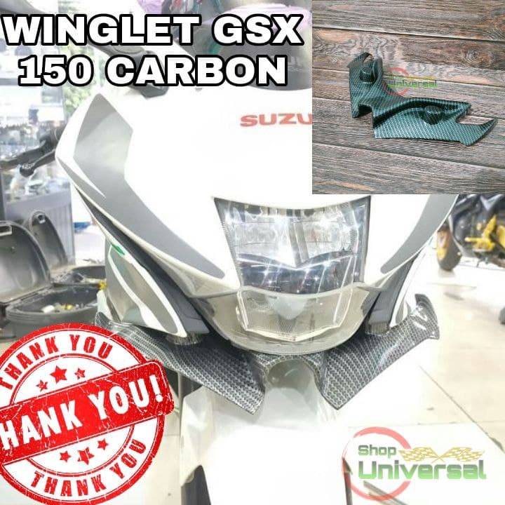 WINGLET GSX 150 R CARBON WINGLET SUZUKI GSX 150R CARBON