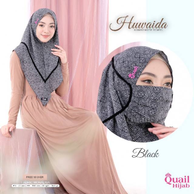 HIJAB MOTIF MONALISA ORI QUAIL