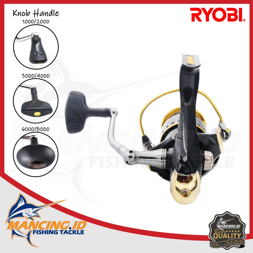 Ryobi Ecusima Vi Seris Fishing Reel Kuat Murah