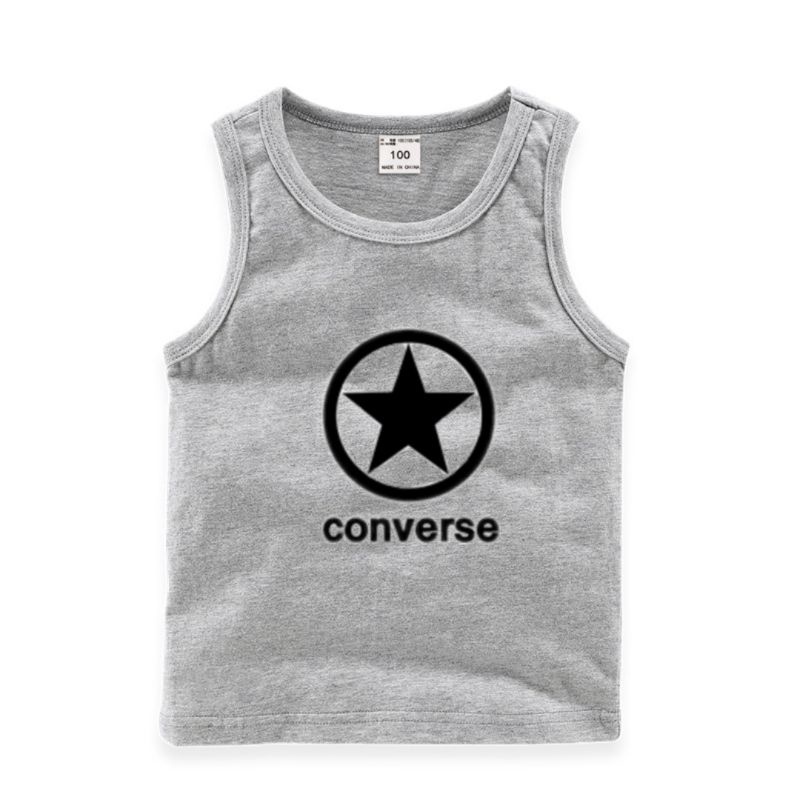 Singlet Anak Anak Unisex Convrs Star Tanktop anak Cowo dan Cewe Kaos Singlet Anak Usia 2 sampai 10 Tahun