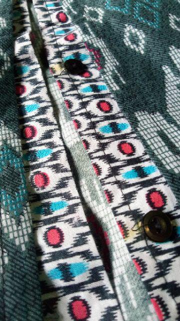 Atasan Batik Dolby Dolbi Dobby Doby Tenun Sutra Tulis Halus Katun Atbm Baron ,sarombit Atasan