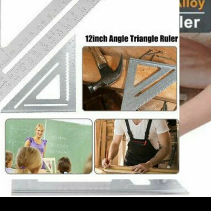 

Wow Speed Square 12 Inch Penggaris/ Penggaris Siku Tukang Kayu Diskon