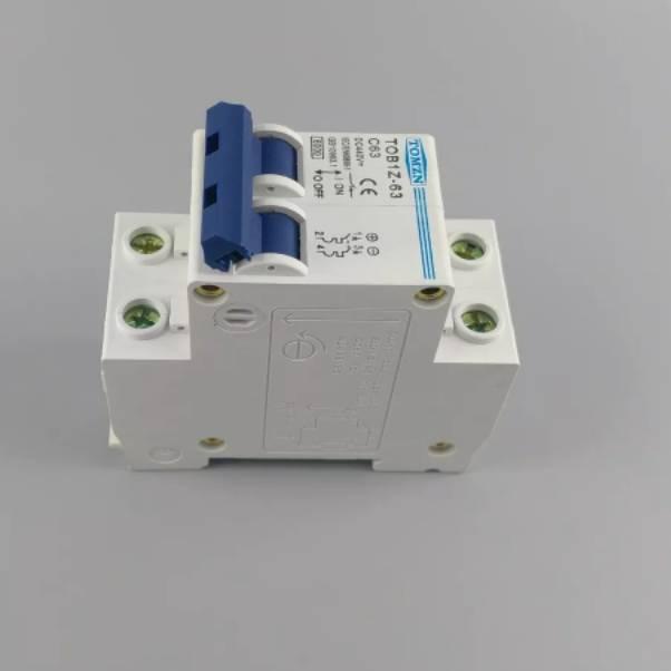 ❁ MCB DC 63A 2 P 63A DC 440 V Sirkuit breaker MCB C curve ☉