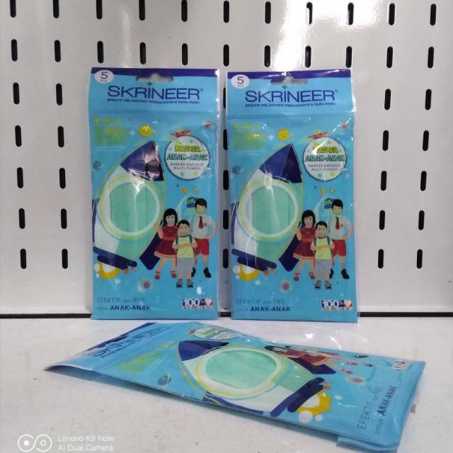 SKRINEER Masker Anak