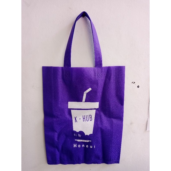 tas spunbon sablon goodybag custom 25×35×10