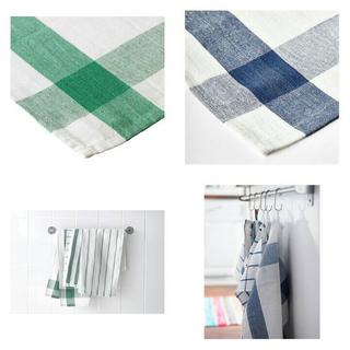 4Pcs Kain Lap Dapur Ka   tun ELLY Tea Towel 65x50Cm | Shopee