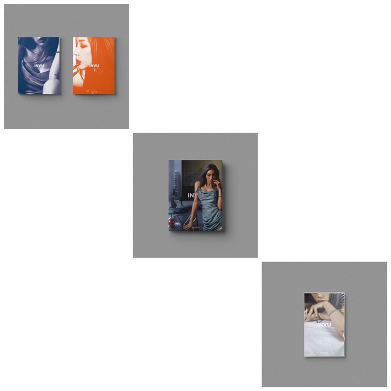 READY STOCK TAEYEON 3RD FULL ALBUM INVU TAPE REGULAR ENVY