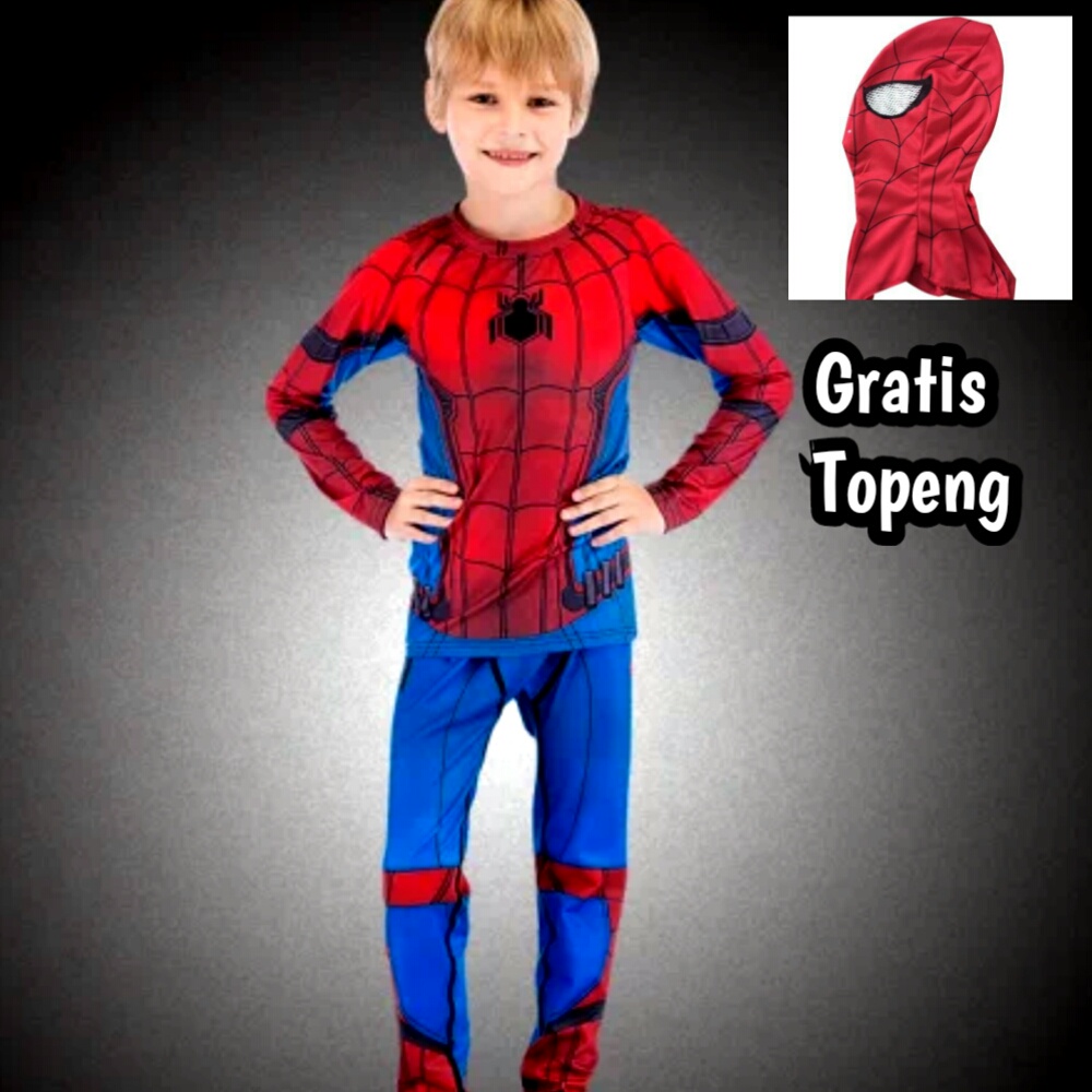 Baju Spiderman Anak