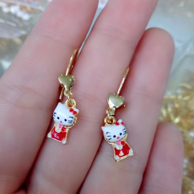 Anting desy hellokitty xuping