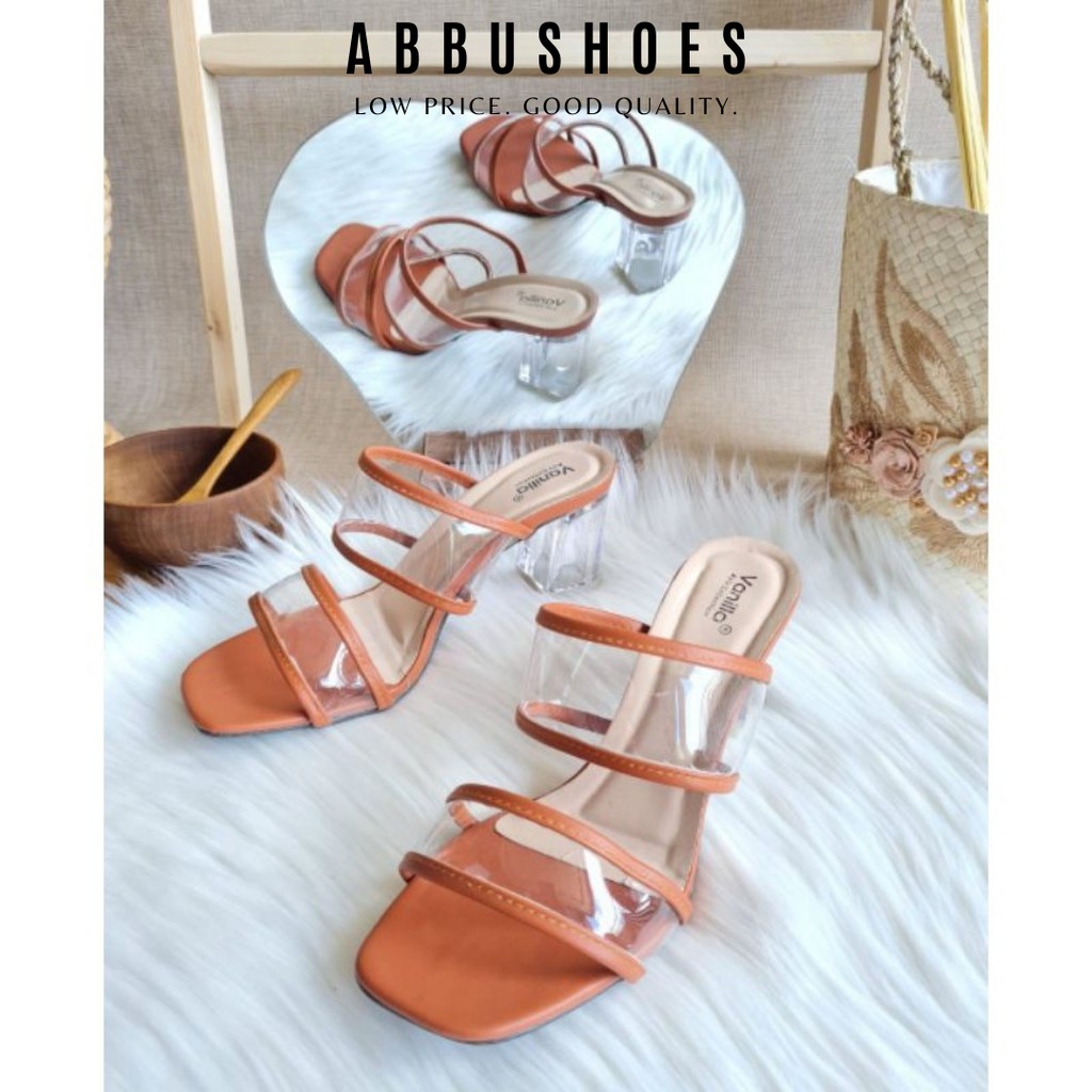 ABBUSHOES  US 85-new hak tahu kaca mika wanita