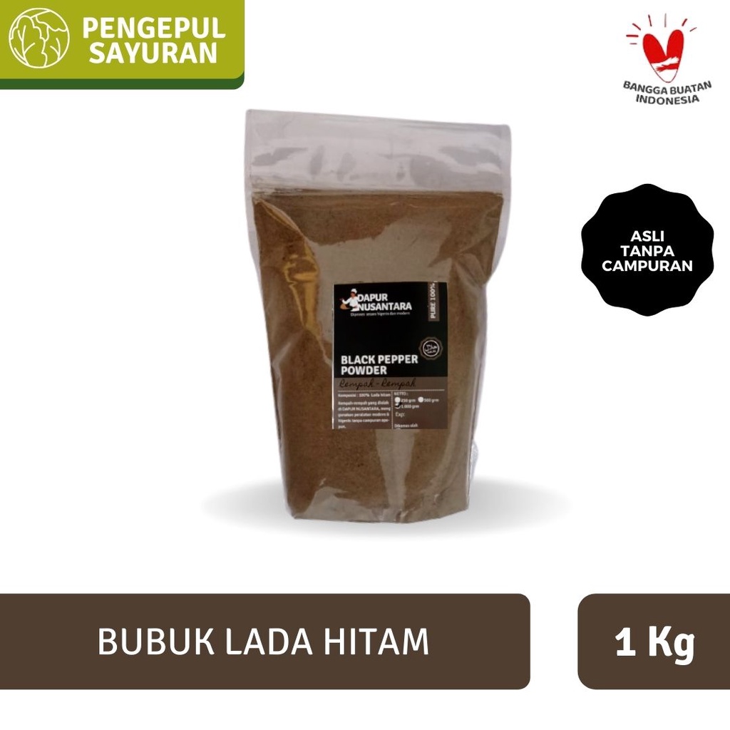 

Bubuk Lada hitam kemasan 1kg