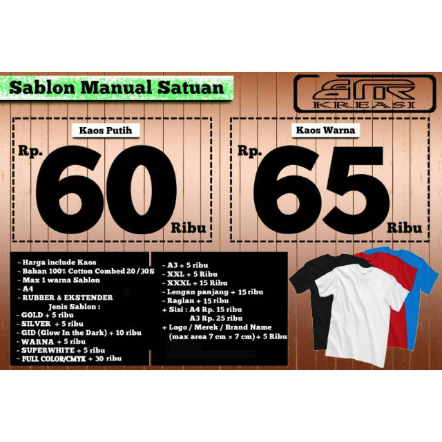 

sablon manual satuan
