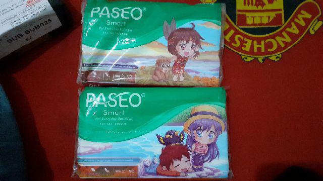 Tissue Paseo Travel Pack 50 Sheets 2 Ply