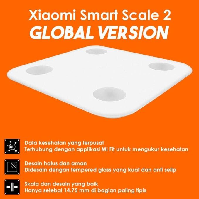 XIAOMI Mi Smart Scale 2 Body Composition Scale Timbangan Pintar