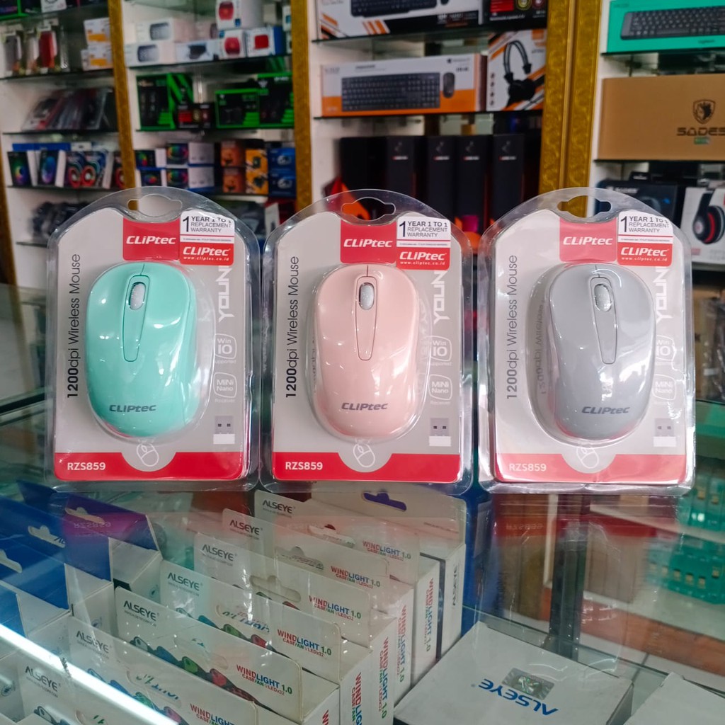 Mouse Wirelles Cliptec RZS859 Young 1200Dpi Original