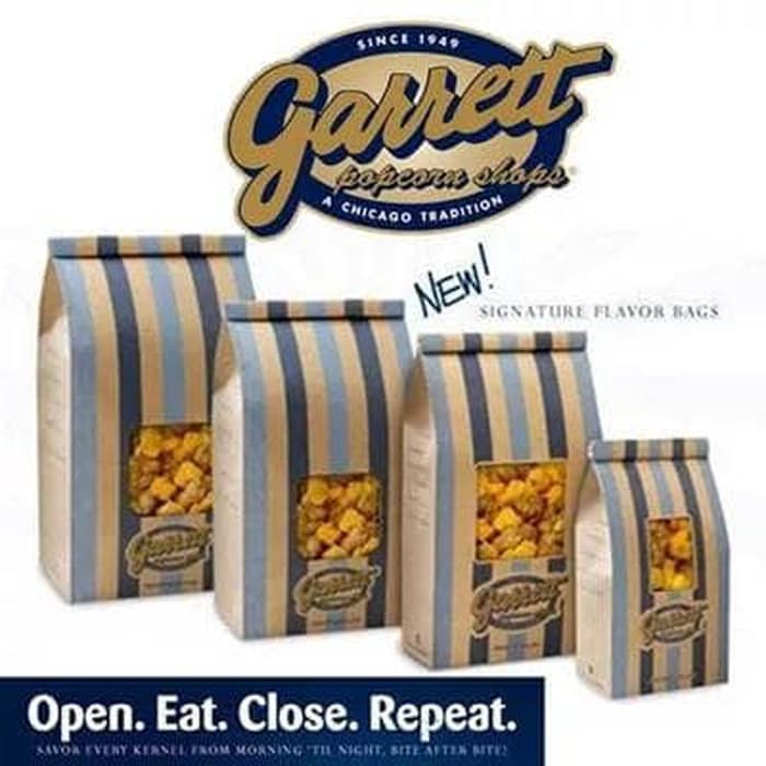 

PRE ORDER. Popcorn GARRETT Large Chicago Mix/Caramel Crisp/CheeseCorn - CaramelCrisp