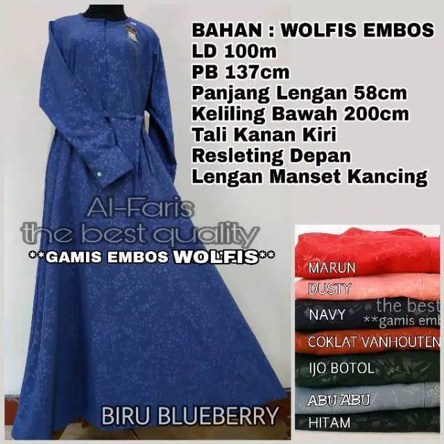 Gamis Embos Wolfis