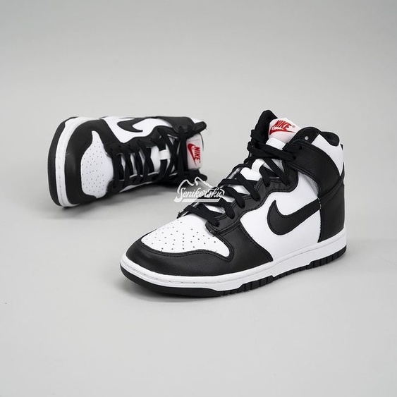 Dunk High Black White Panda Womens