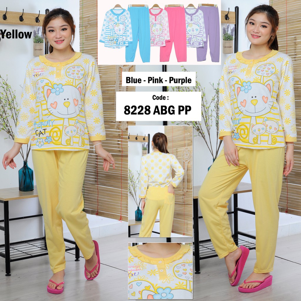  Baju  Tidur  Anak Remaja  Celana Panjang RPP 8227 8228 