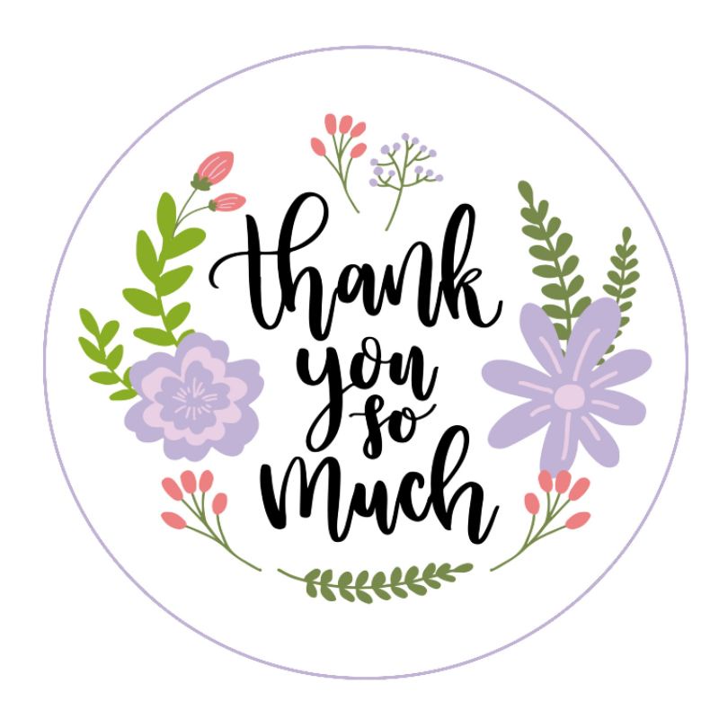 

STICKER THANK YOU