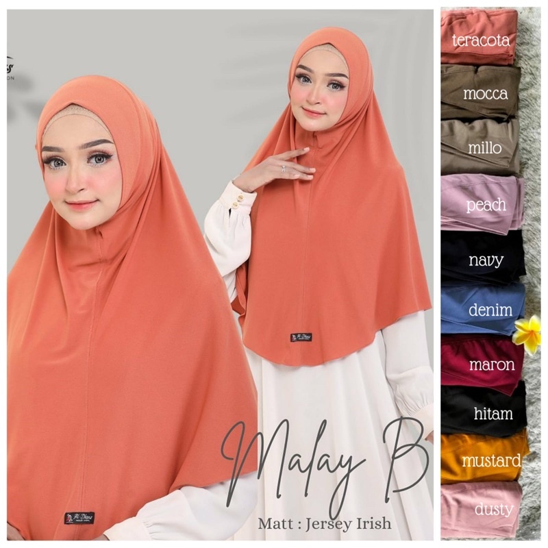 Bergo Malay B Bergo Aldhans Bergo Premium Jersey