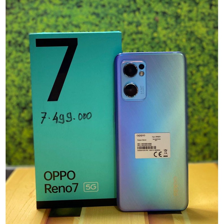 Oppo Reno 7 5G 8/256GB Second Like New