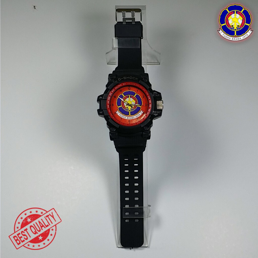 (BEST QUALITY) JAM DAMKAR {FIRE FIGHTER} LIST MERAH