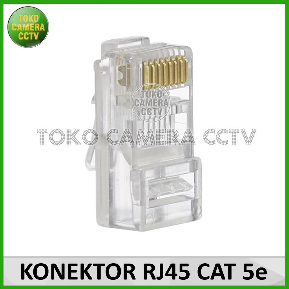 RJ45 CAT 5e KONEKTOR LAN CAT5e ECER SATUAN