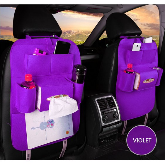 Tempat Tissue Botol Minum Gadget Mobil Elegant Car Seat Organizer Unik Auto Seat Organizer Drink